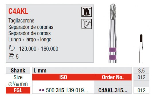 Separador de coronas 