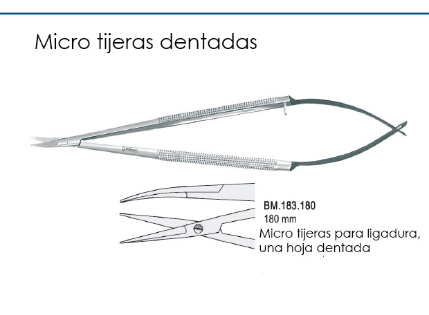 micro tijeras